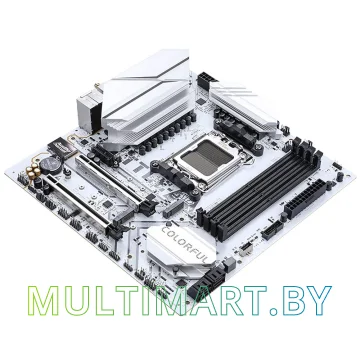 Материнская плата Colorful BATTLE-AX B650M-WHITE WIFI V14 картинка 5